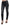 Black Washed Low Waist Skinny Denim Trouser