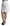 White Floral High Waist Mini Brocade Skirt