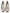 White Crystals Peep Toe Heels Satin Pumps Shoes