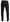 Black Metallic Skinny Trouser Dress