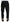 Black Wool Skinny Cropped Trouser Dress