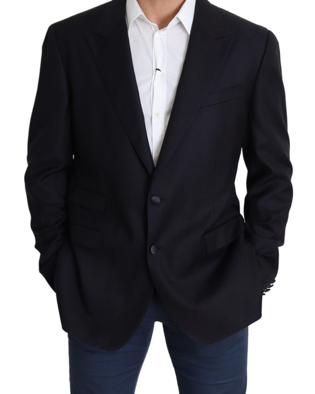 Black Wool Single Breasted NAPOLI Blazer