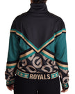 Chic Multicolor Track Jacket with Logo Mania