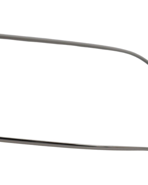 Silver Plated Round Gray Le nses Women Sunglasses