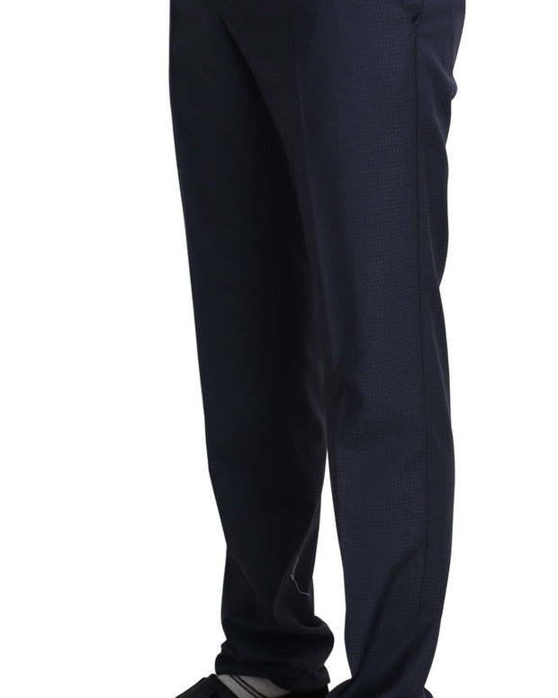 Navy Blue Dress Formal Men Trouser Pants