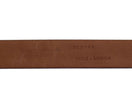 Purple Leather Logo Cintura Gürtel Belt