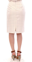 Elegant White Pencil Skirt - Chic and Sophisticated