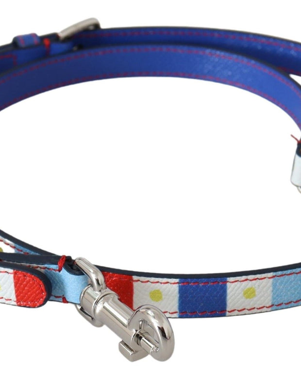 Multicolor 100% Leather Bag Accessory Shoulder Strap