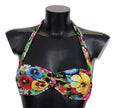 Floral Elegance High-End Bikini Top