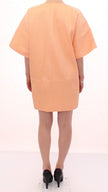 Chic Pink Silk-Blend Short Sleeve Coat