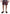 Maroon Hats Print Beachwear Shorts Swimwear