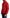 Red DG Motor Club Zippered Cardigan Sweater