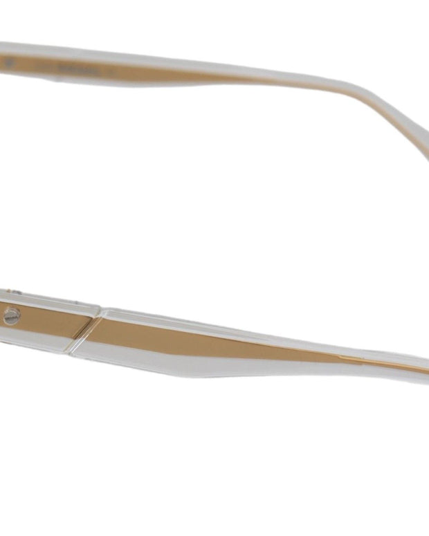 Black Frame DL0330-D 01E 57 Yellow Transparent Lenses Sunglasses