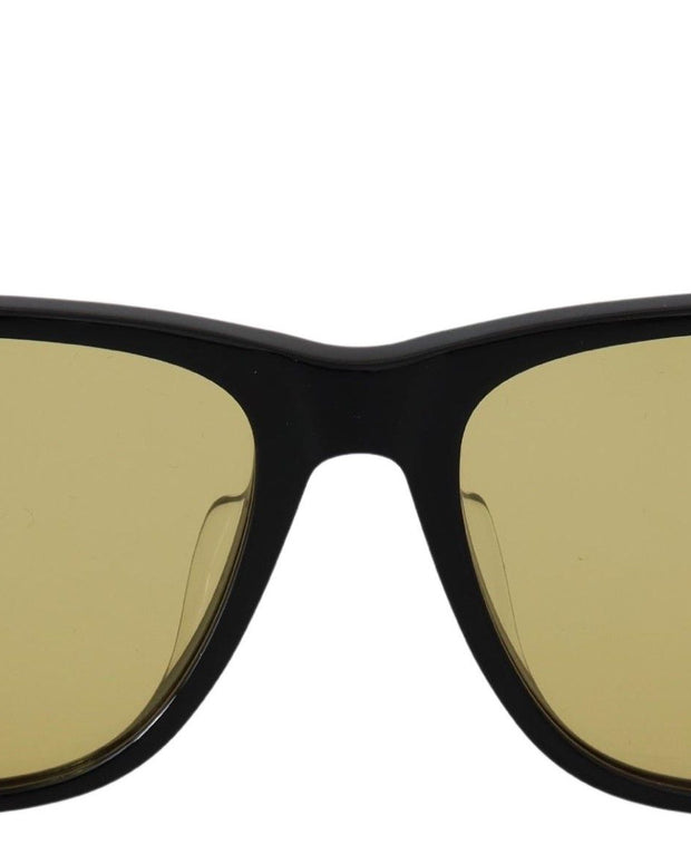 Black Frame DL0330-D 01E 57 Yellow Transparent Lenses Sunglasses