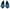 Blue Suede Crystals Loafers Flats Shoes
