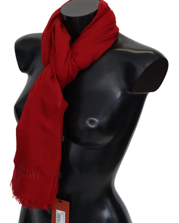 Luxurious Cashmere Patterned Scarf