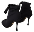 Elegant Ankle Open Toe Heel Boots