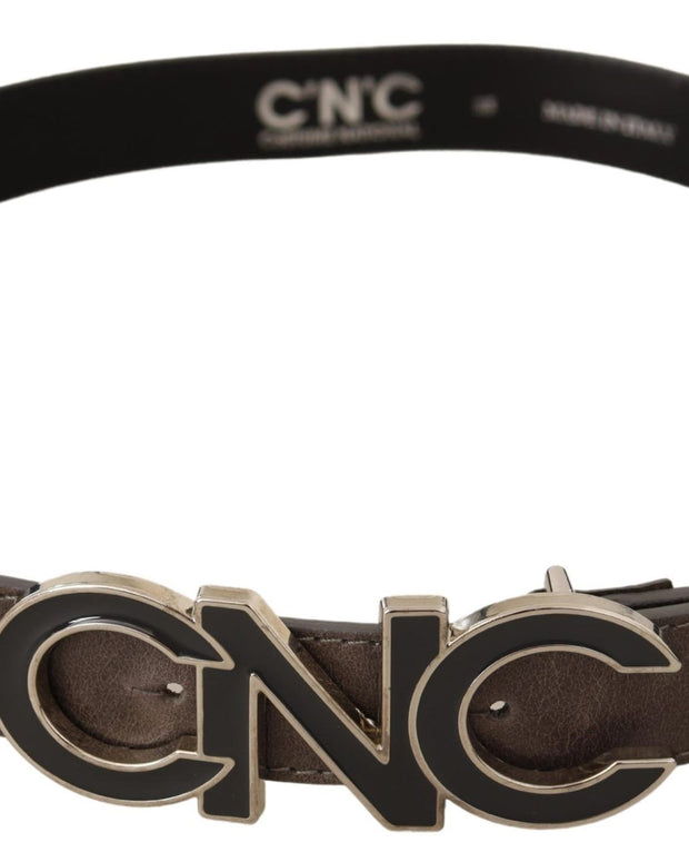 Elegant Waxed Cotton Fashion Belt