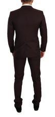 Bordeaux Wool MARTINI Slim Fit Suit