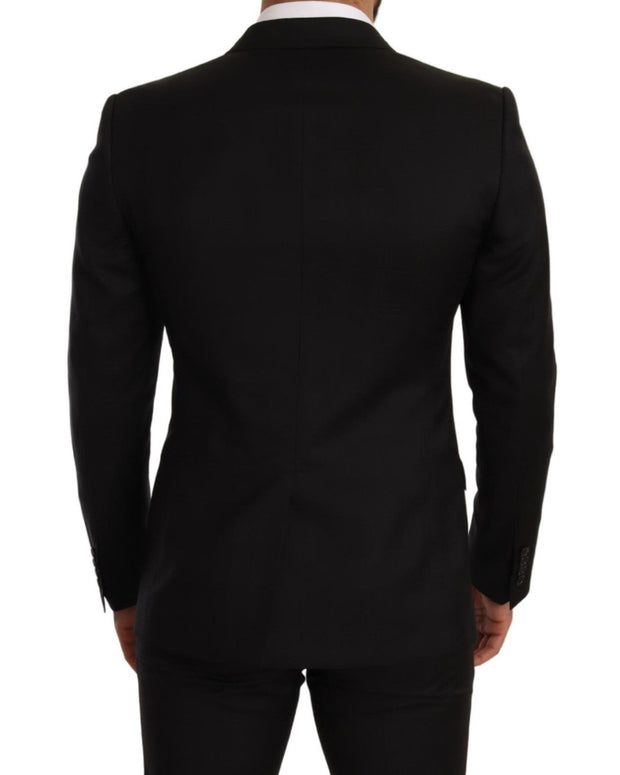 Black Check MARTINI SLIM FIT 2 Piece Suit