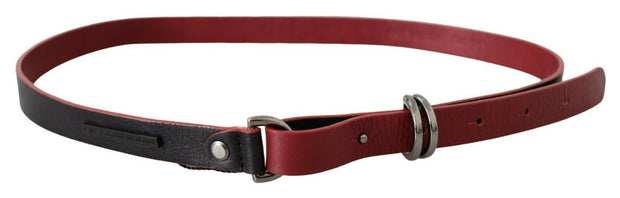 Elegant Dual-Tone Leather Belt