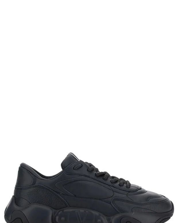 Elevated Elegance Low-Top Leather Sneakers