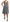 Black Polka Dotted Cotton A-Line Dress