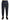 Blue Peacock Print Tapered Trousers Silk Pants