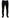 Black Skinny Fit Denim Side Band Jeans Pant
