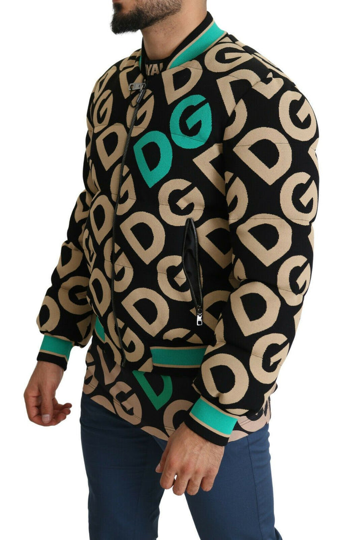 Multicolor DGMILLENNIALS Logo Print Jacket