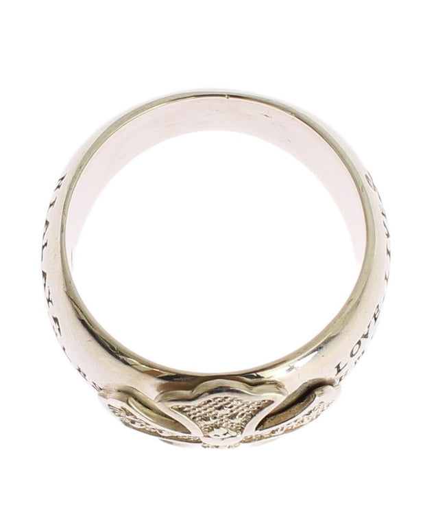Elegant Sterling Silver Statement Ring