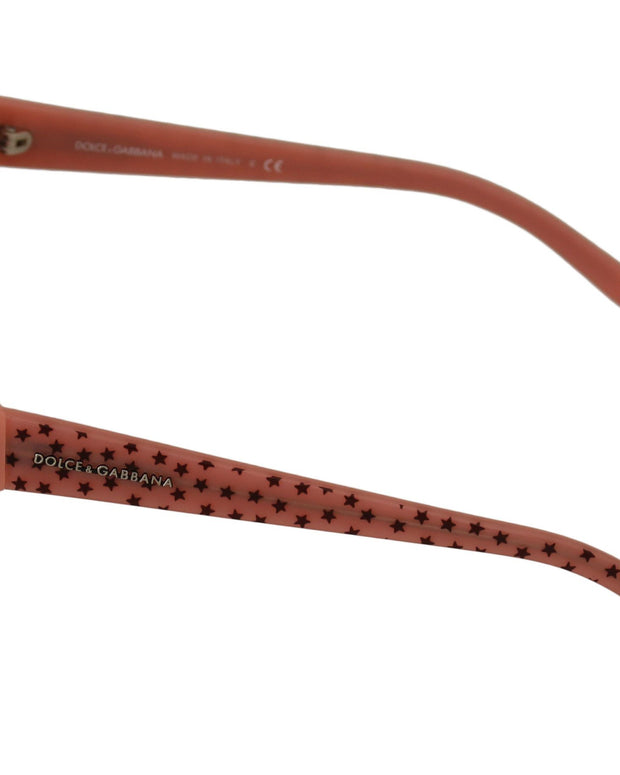 Brown Stars Acetate Frame Women Shades Sunglasses