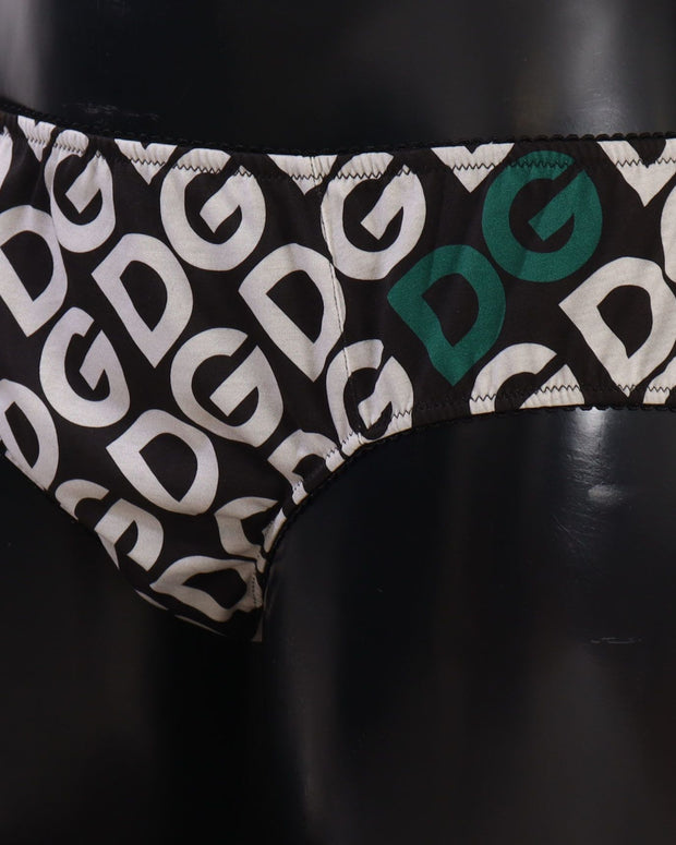 Multicolor DG Logo Print Slip Bottom Underwear