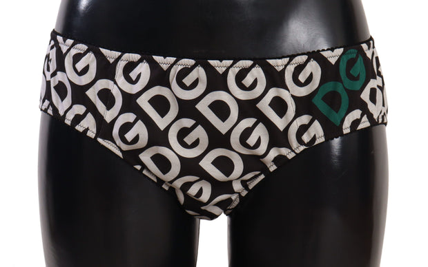 Multicolor DG Logo Print Slip Bottom Underwear