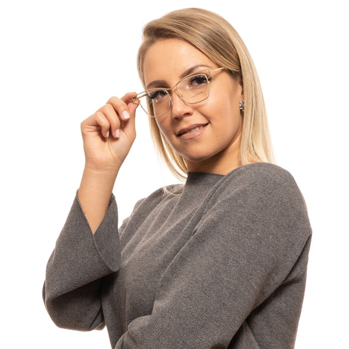 Gold Women Optical Frames