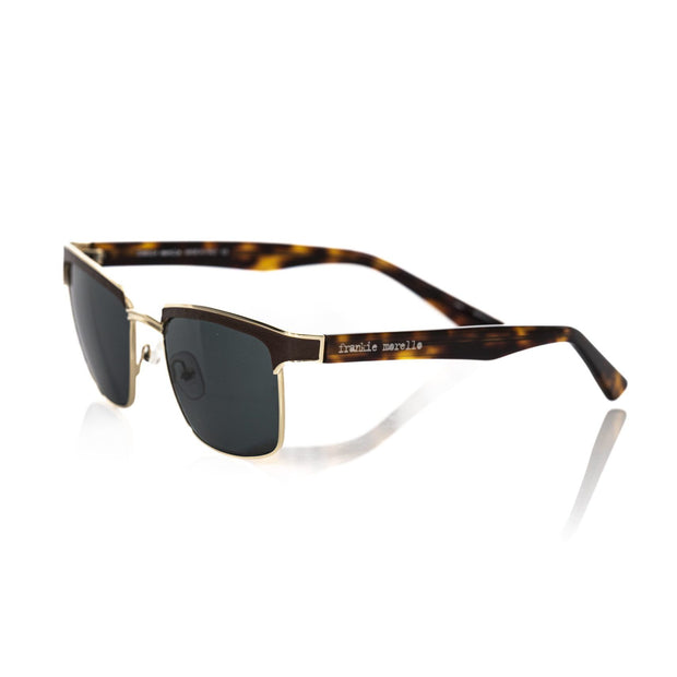 Brown Metallic Men's Sunglass