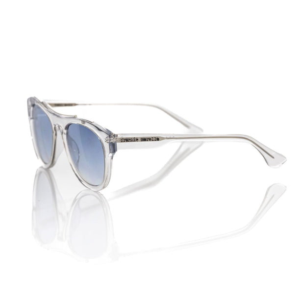 White Acetate Men Sunglass