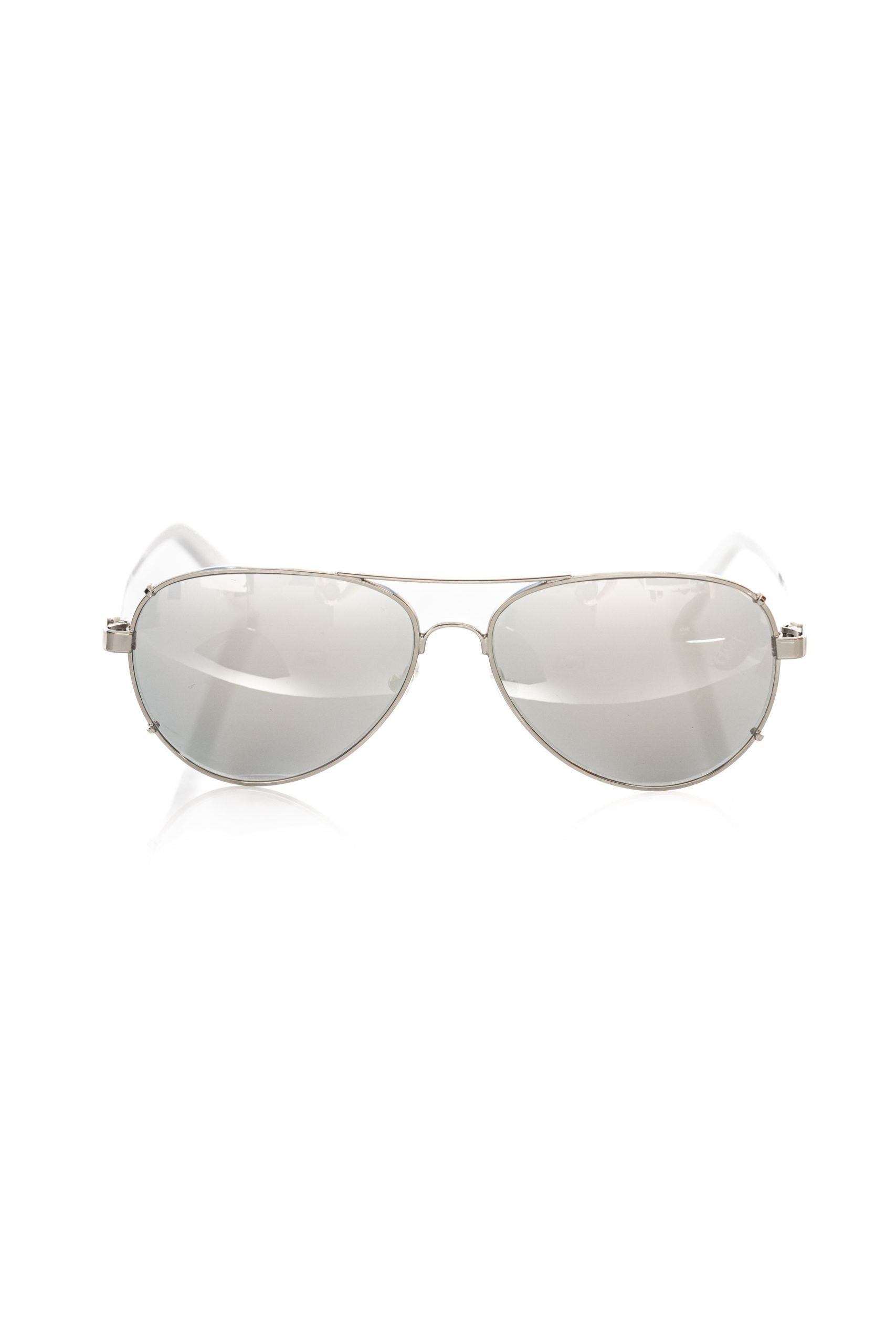 Silver Metallic Men Sunglass