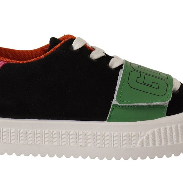 Stylish Multicolor Low Top Lace-Up Sneakers