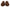 Brown Slip On Ballerina Flats Wool Knit Shoes