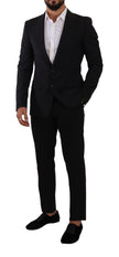 Black Slim Fit Vest 2 Button MARTINI Blazer