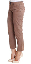 Chic Brown Cropped Corduroy Pants