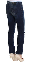 Chic Slim Fit Skinny Blue Jeans