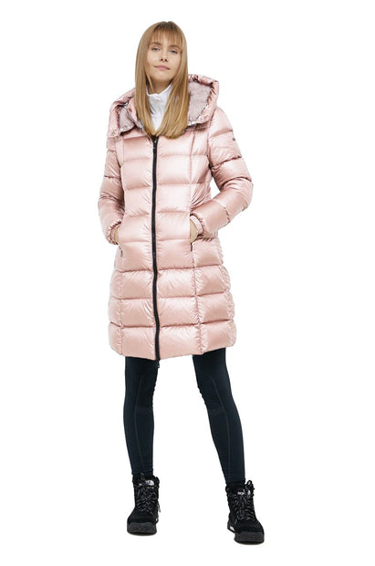 Pink Nylon Women's Jacket