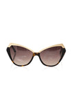 Black Acetate Women's Sunglass