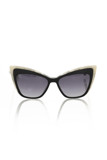 Black Acetate Women Sunglass