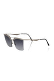 Silver Metallic Women Sunglass