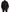 Black Leather Button Down Men Collared Jacket