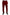 Red Cotton Logo Patch Sweatpants Jogging Pants