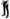Black Patterned Skinny Slim Fit Jeans